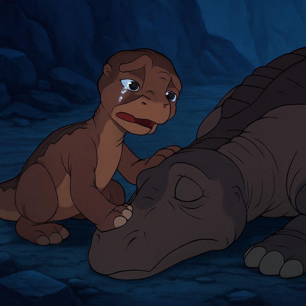 Littlefoot's Grief: A Mother's Passing