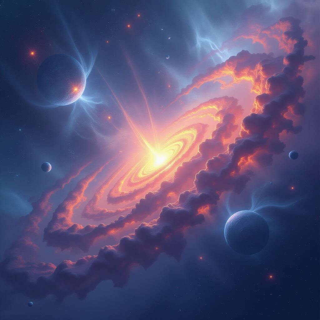 Cosmic Twilight: Ice and Fire Ballet