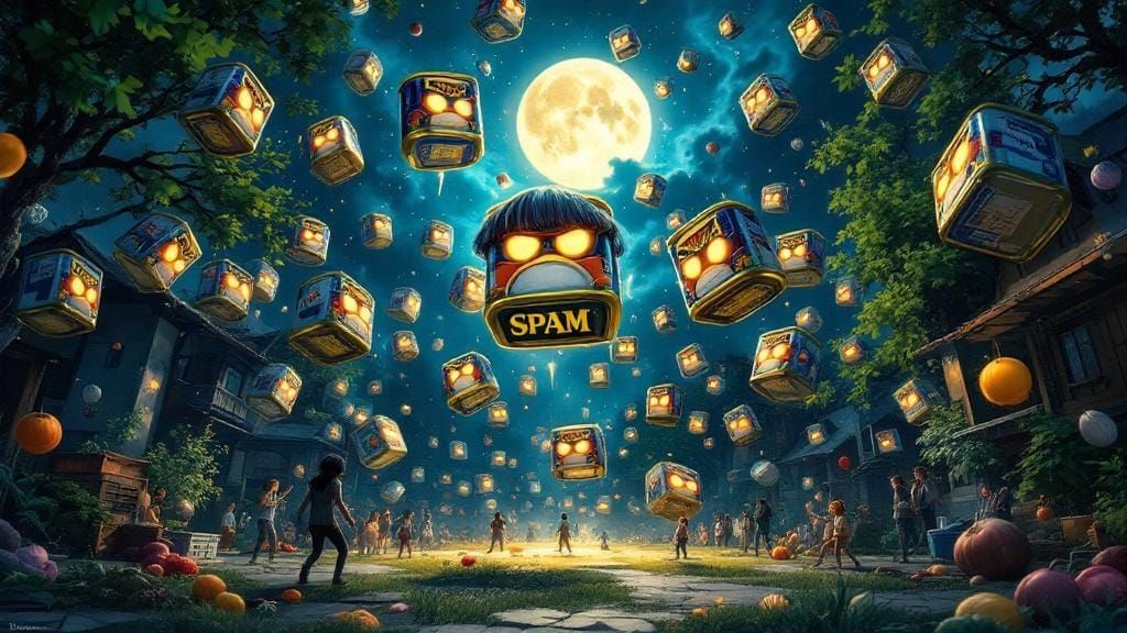 Mystical Village Dominated by Anime SPAM Cans