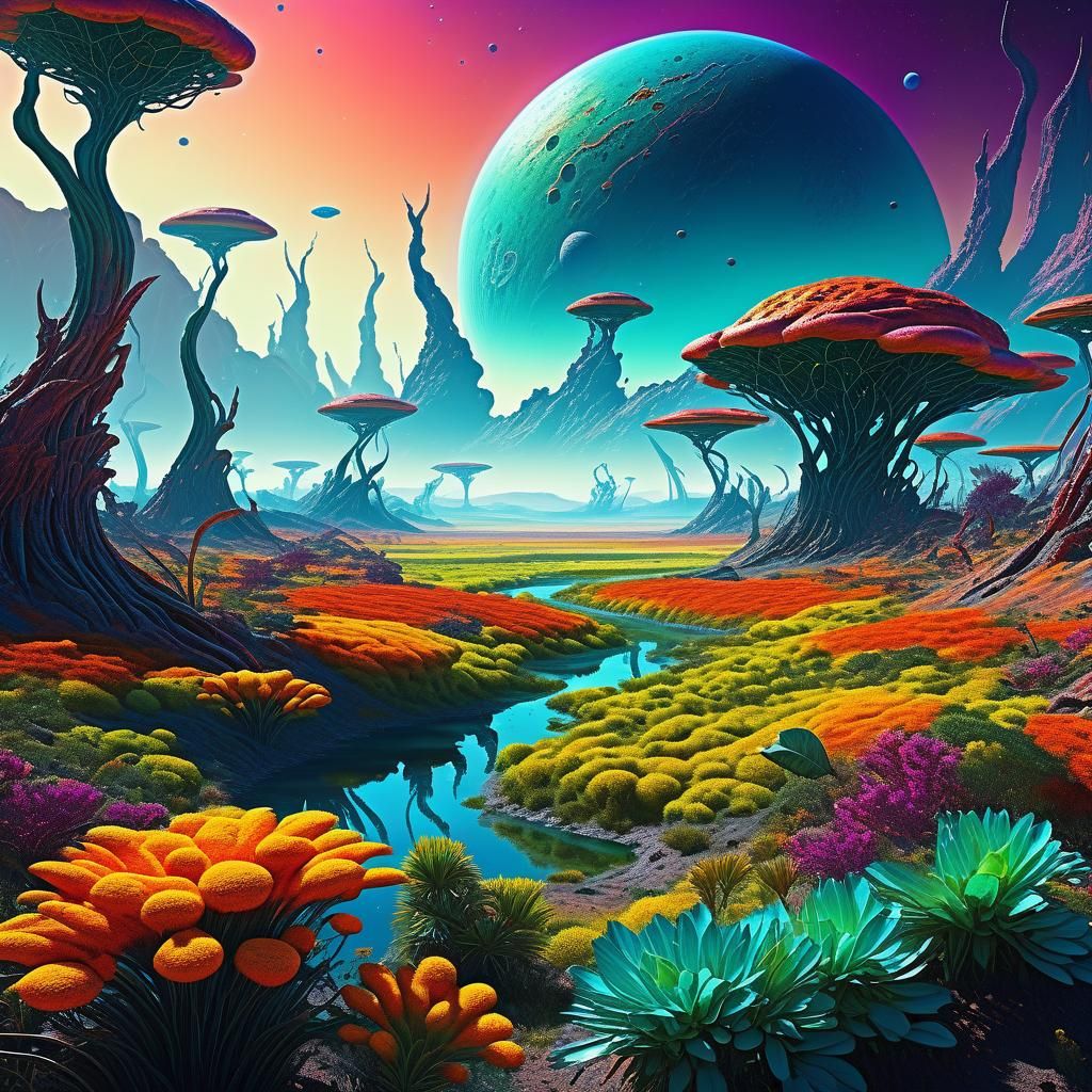 Alien landscape