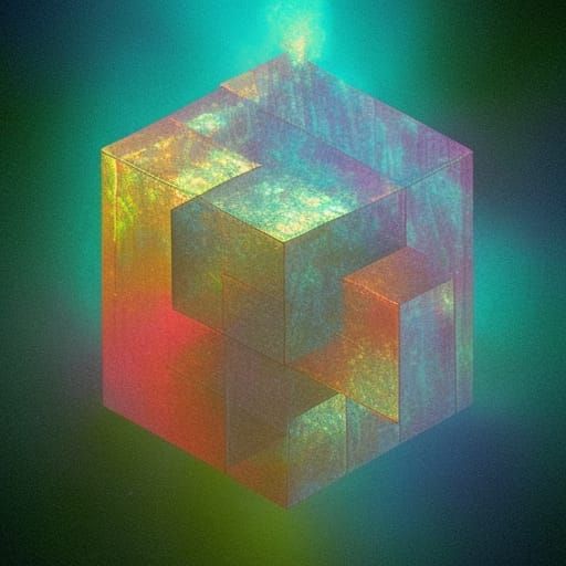 Primordial Chaos Trapped in a Cosmic Cube