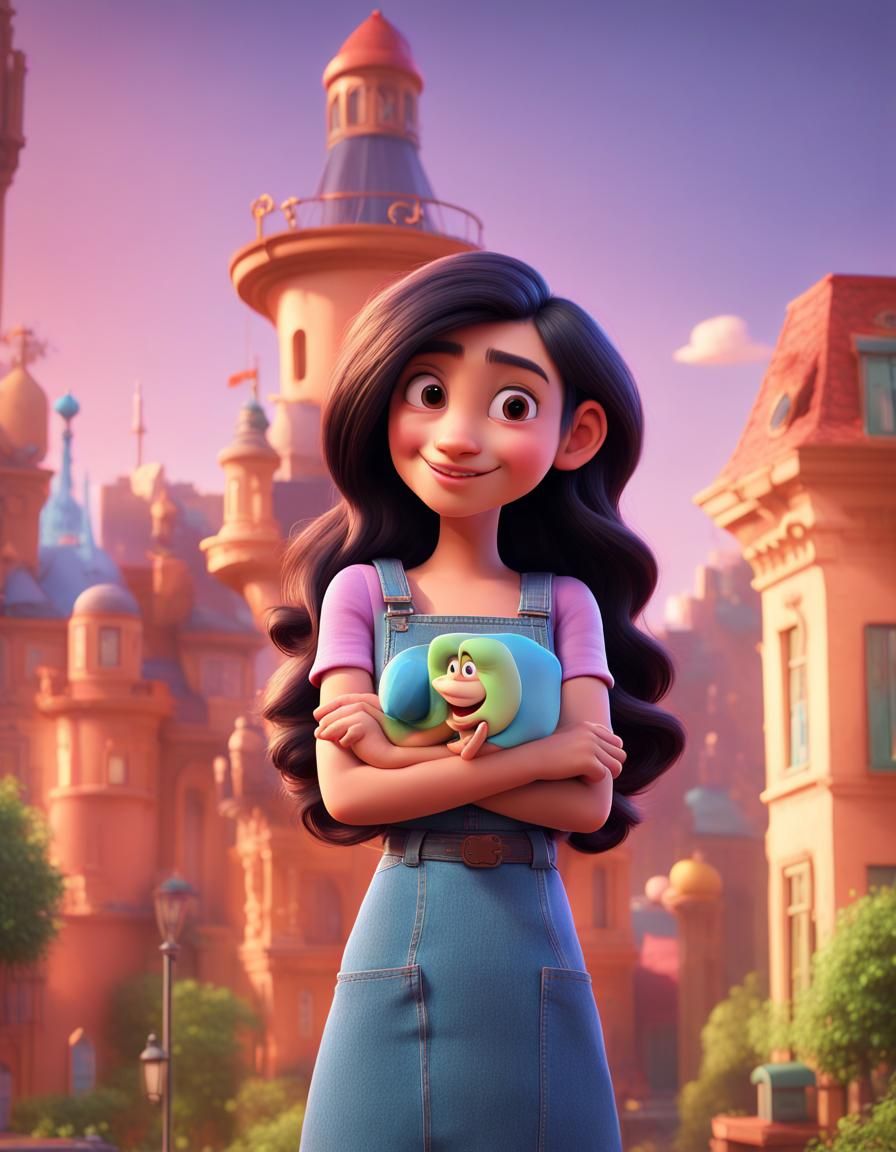Elif and Firuz's Friendship: A Pixar-Style Dragon Tale