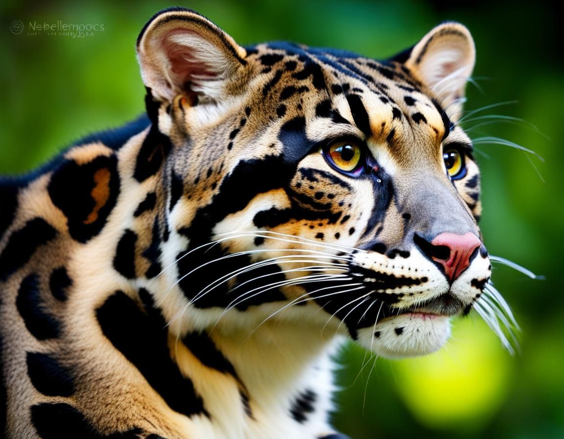 Clouded Leopard (Neofelis nebulosa)