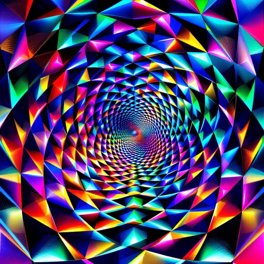 Fractured Laser Geometry