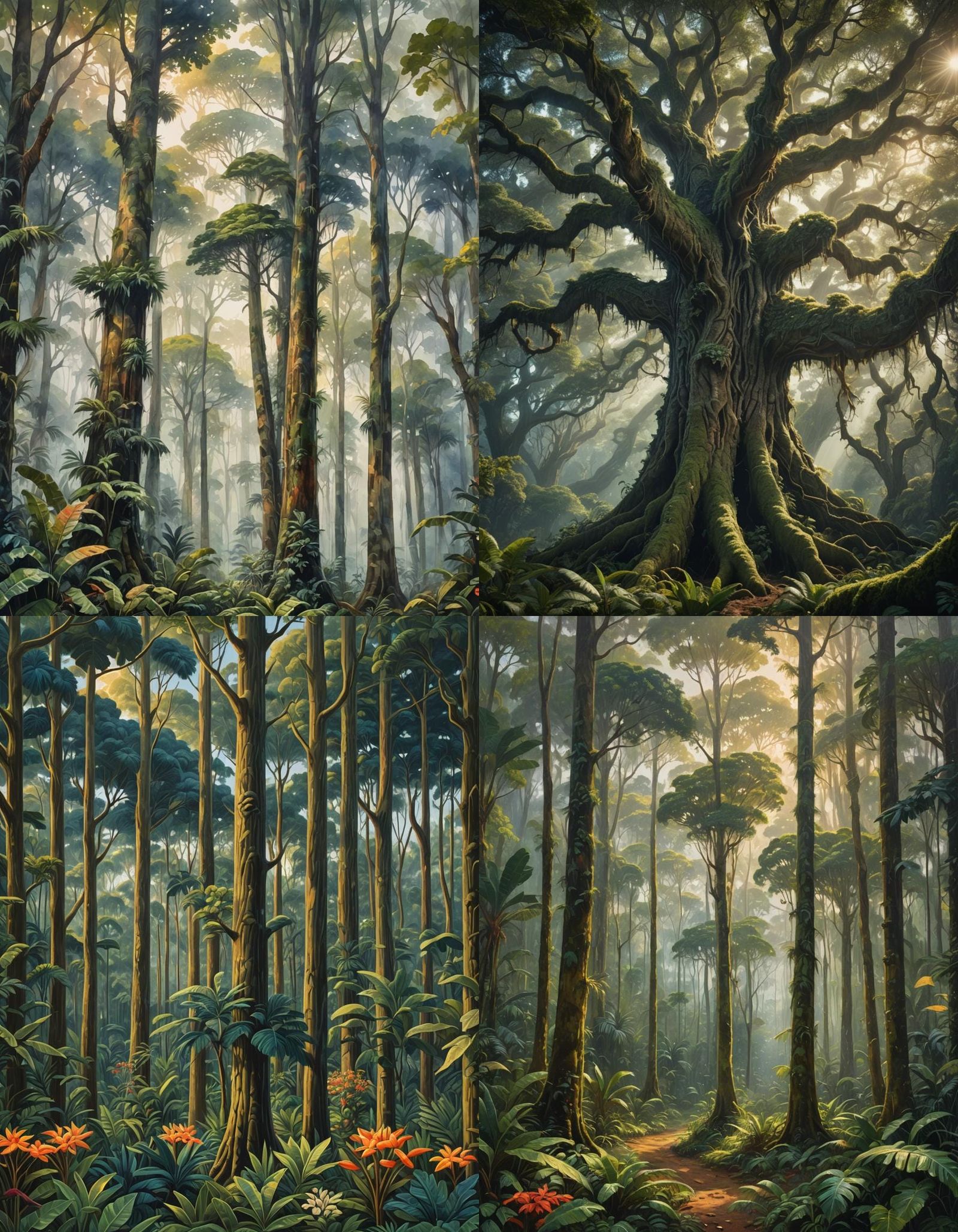 Agathis Trees: Majestic Conifers of Southeast Asia