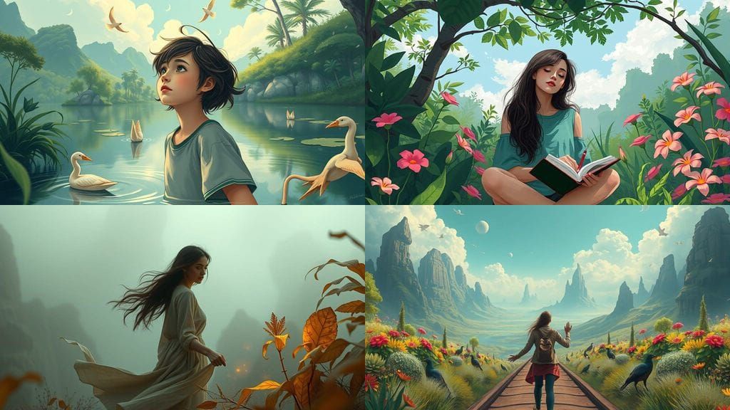 Managing Climate Anxiety: A Visual Progression