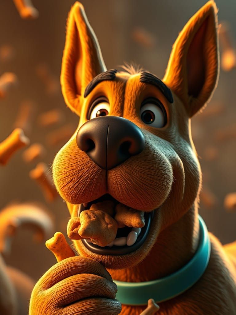 Scooby Doo in Epic Unreal Engine Style