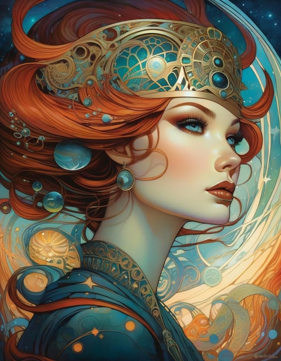 Hopeful Future Artwork with Amazing Depth