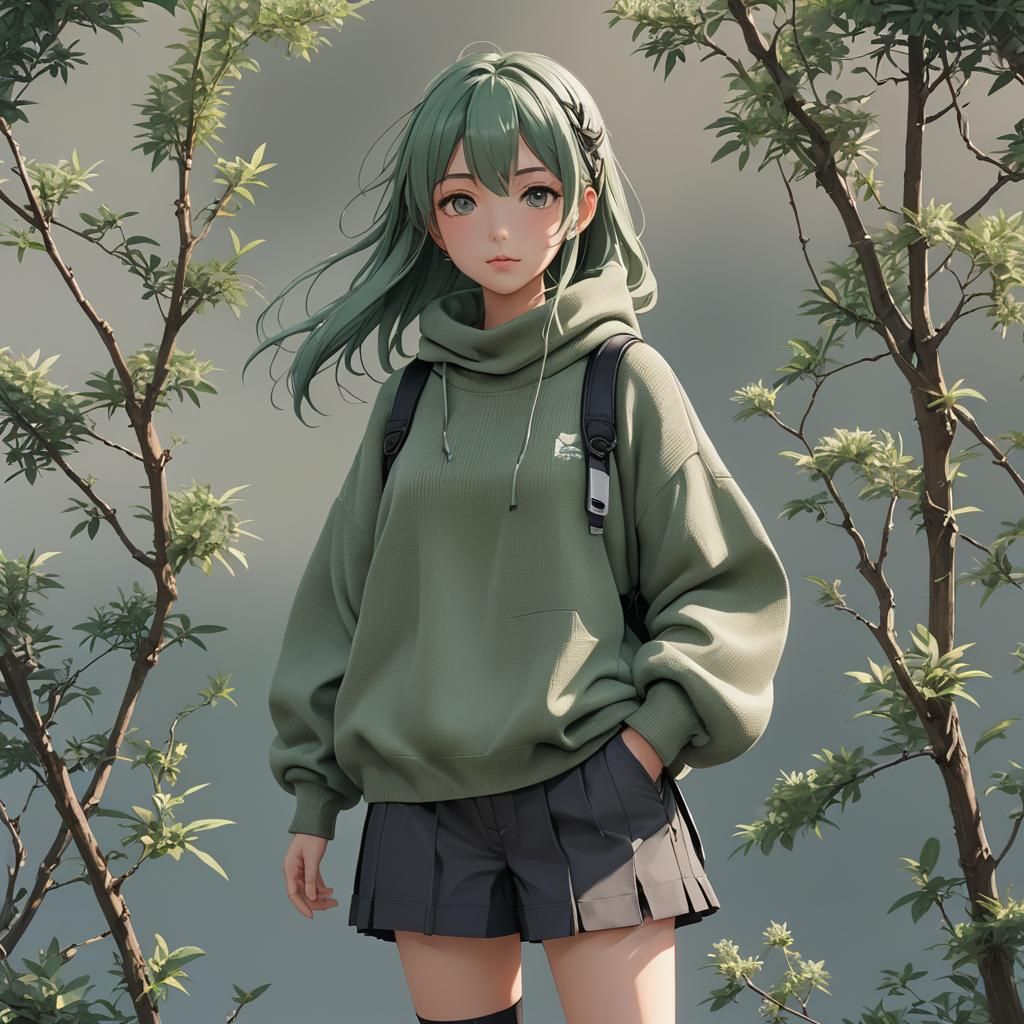 a anime girl
