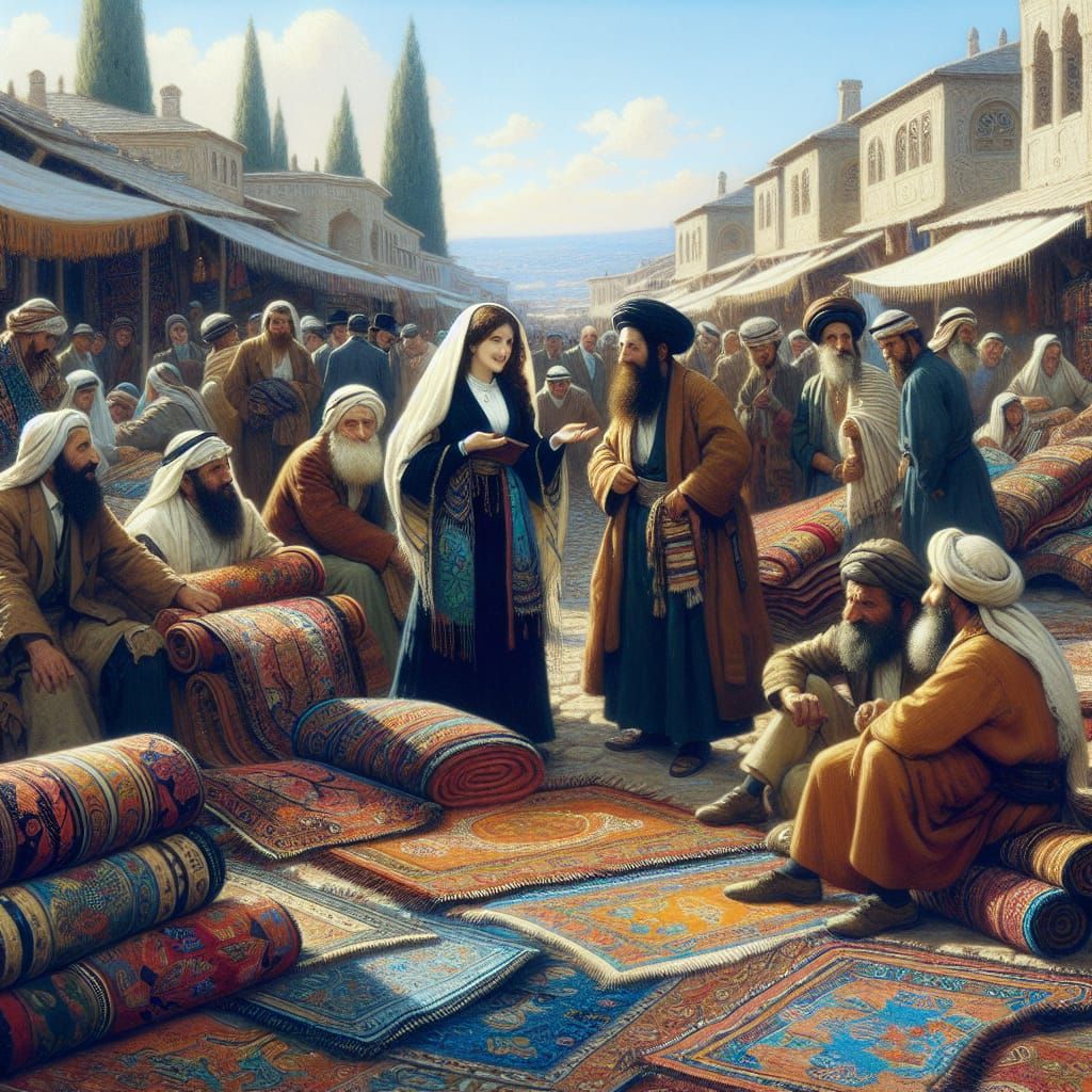 Rachel and the Rug Merchants: A Colorful Parable