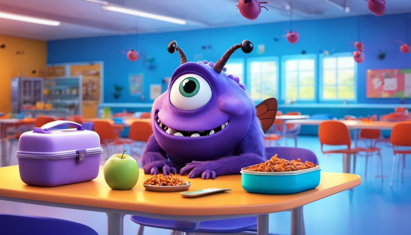 Gordie Has to Eat His Maggots Alone in the Lunch Room