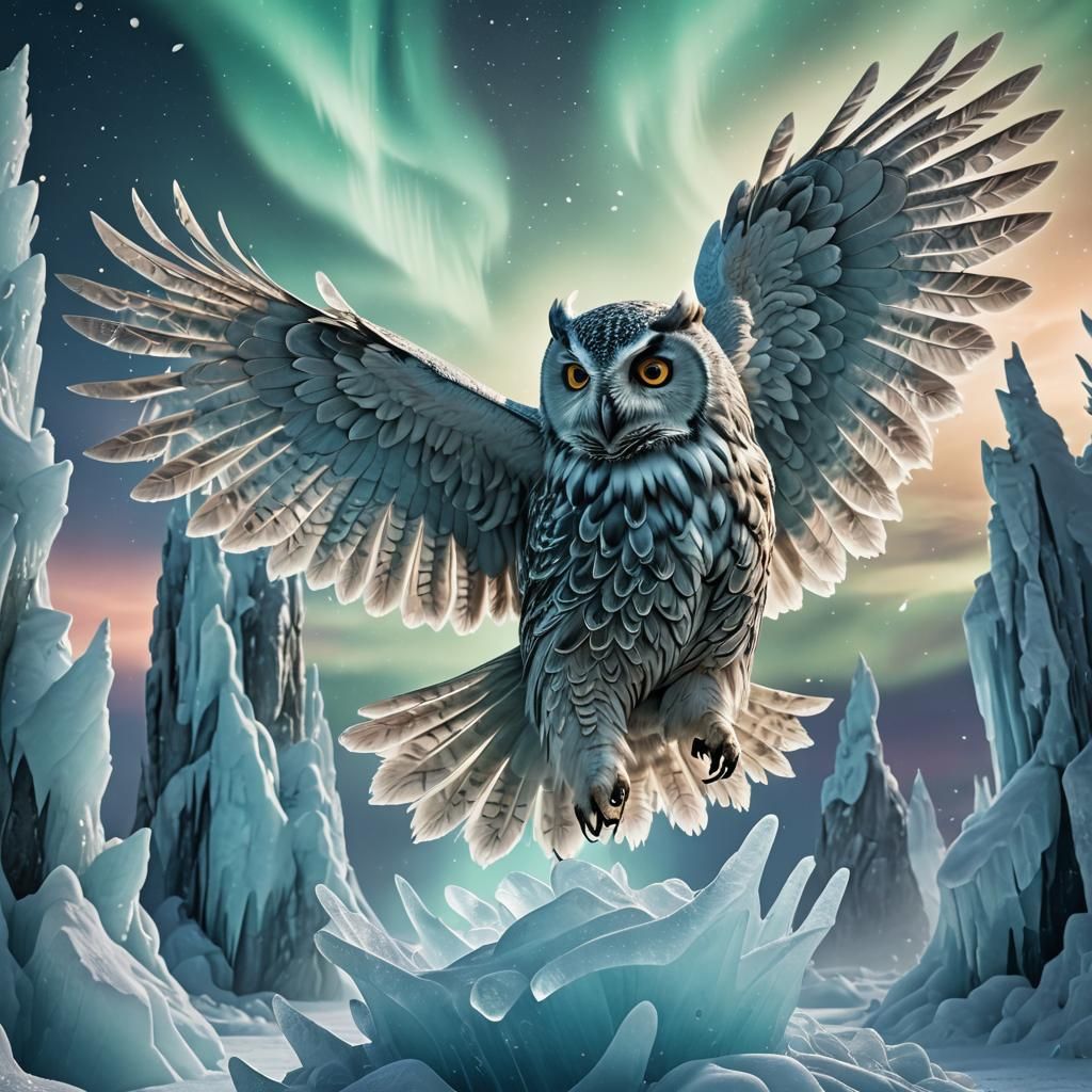 Flying owl