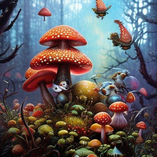 mushroom madness!