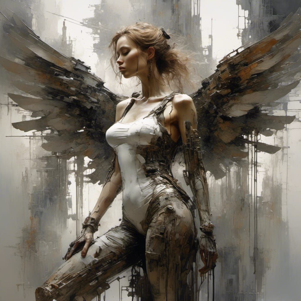 <lora:After Life:1.0>Wings