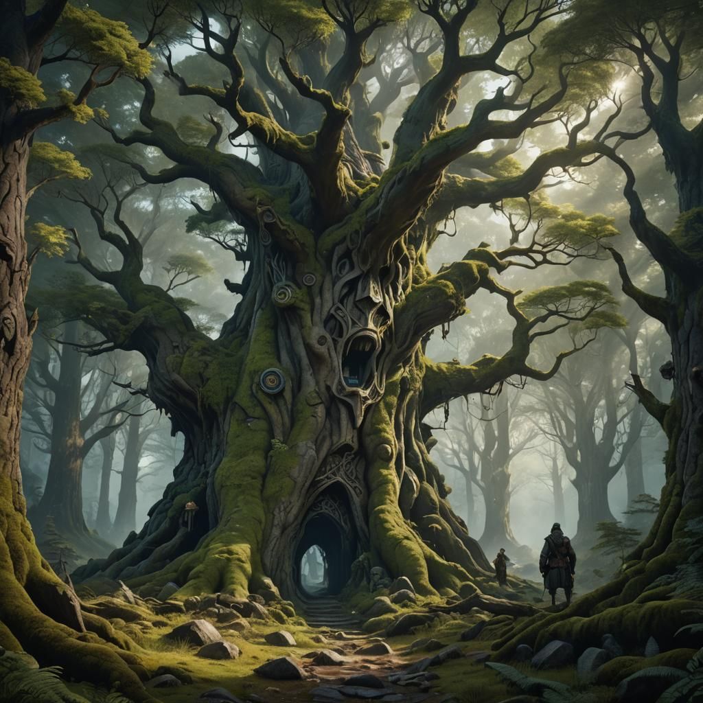 Vahsi and Eamon's Journey in Ancient Forests