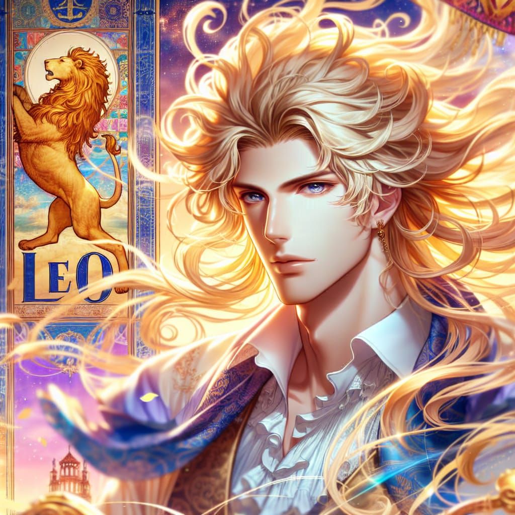 Zodiac Leo personified 1