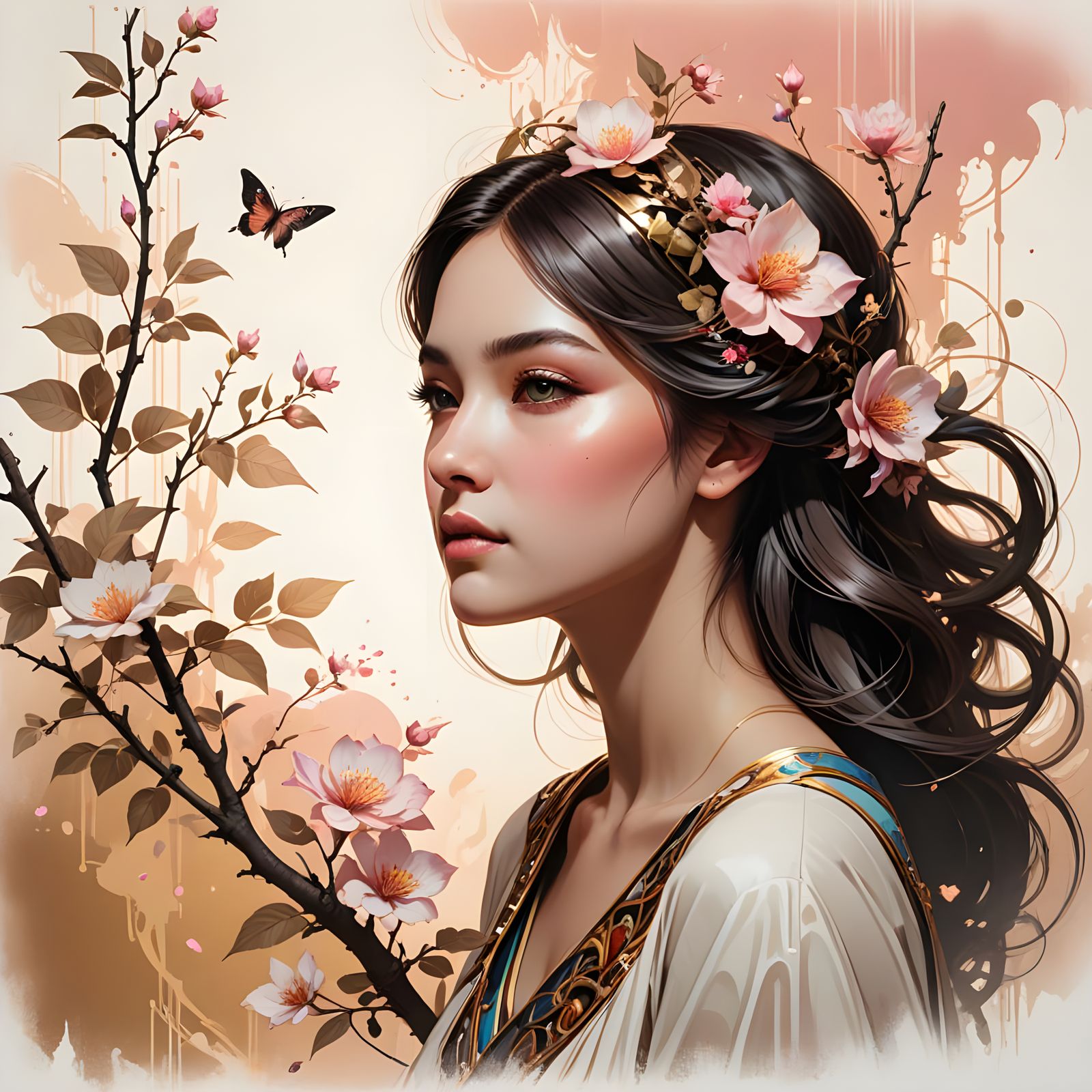 Ethereal Whimsy in a 50's Setting