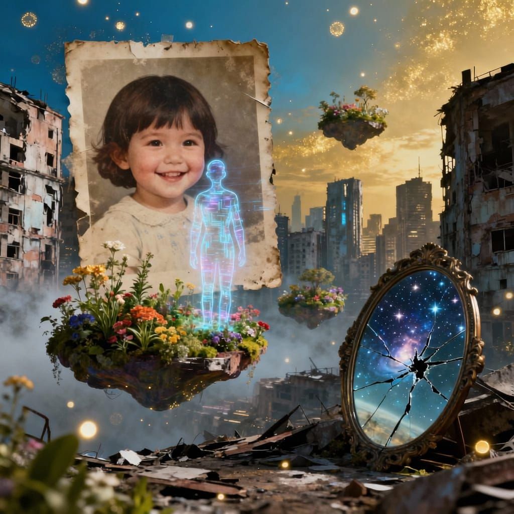 Surreal Digital Art: Hopeful Future Memories