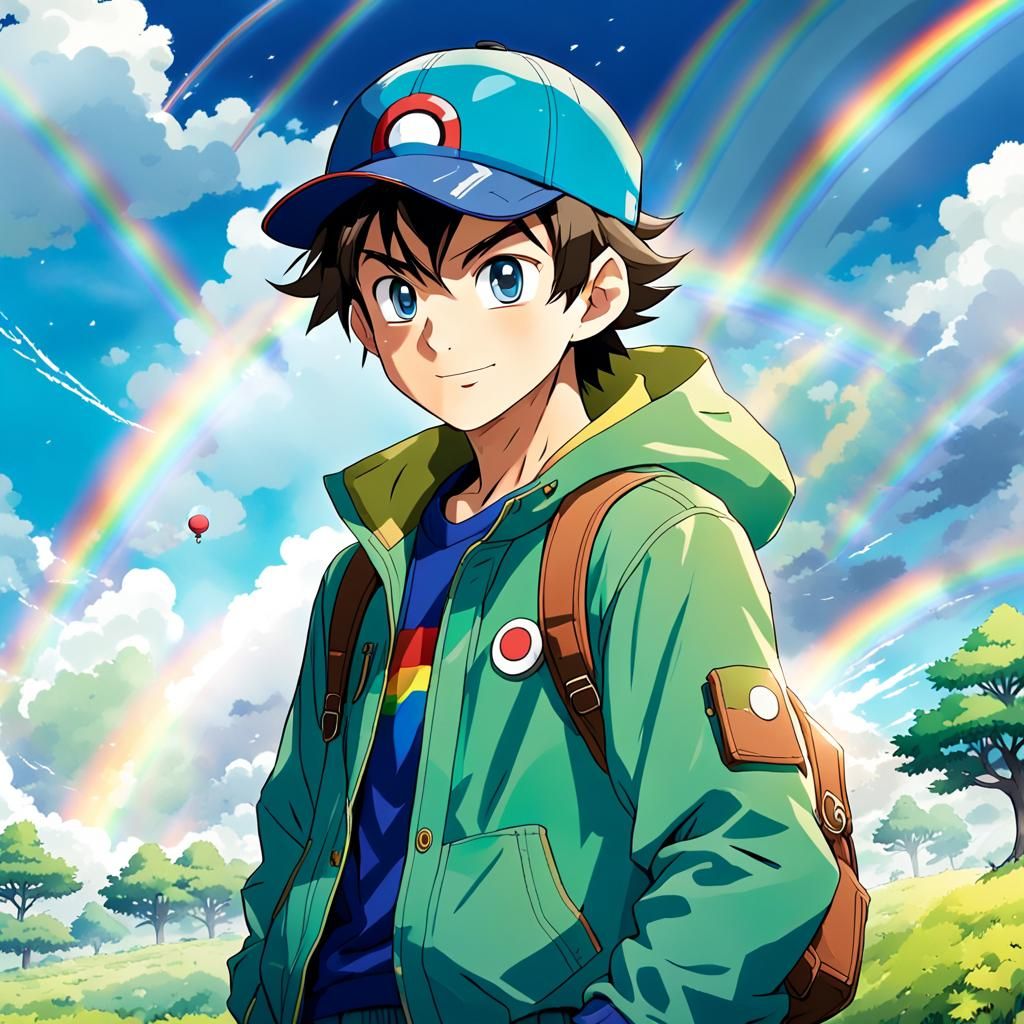 Ash Ketchum Inspired Trainer Watches Rainbow