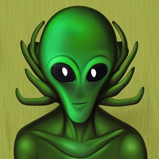 Green Alien Image