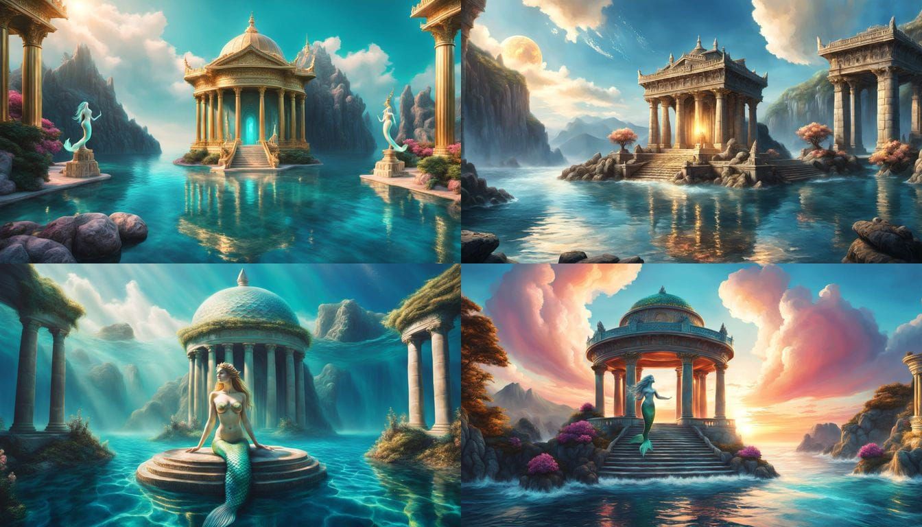 Temple to a Mermaid Goddess