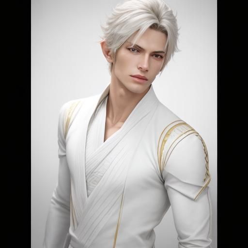 Hyperrealistic Portrait of Nero as Martial Arts Master