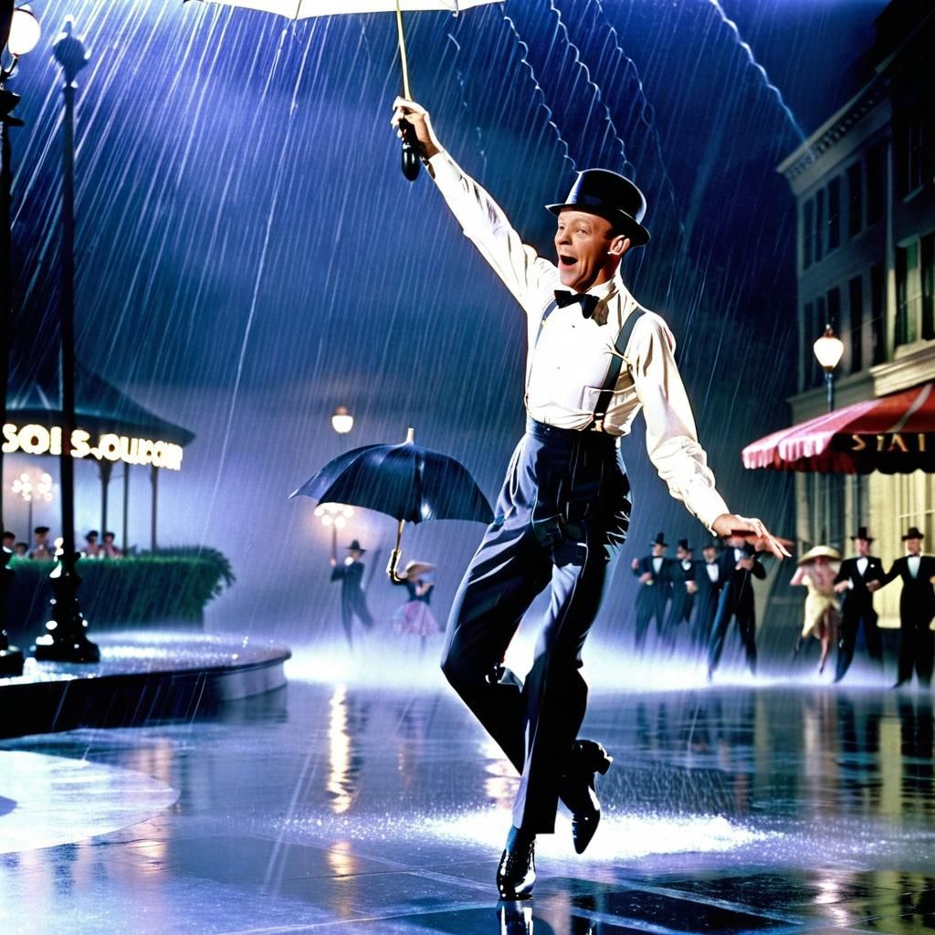 Fred Astaire Dancing in the Rain