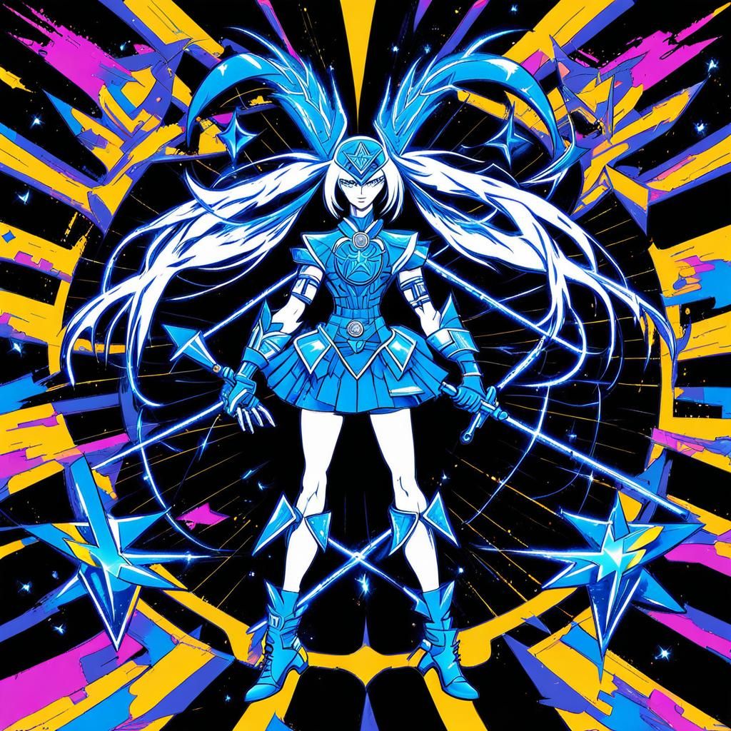Heavy Metal Magical Girl Full Body Image