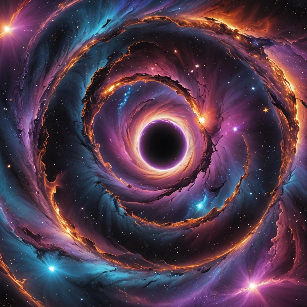 Cosmic Black Hole with Accretion Disk