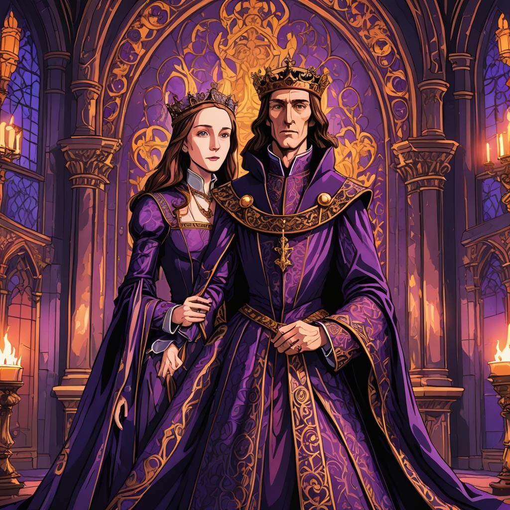 Margaret Beaufort and Henry vii