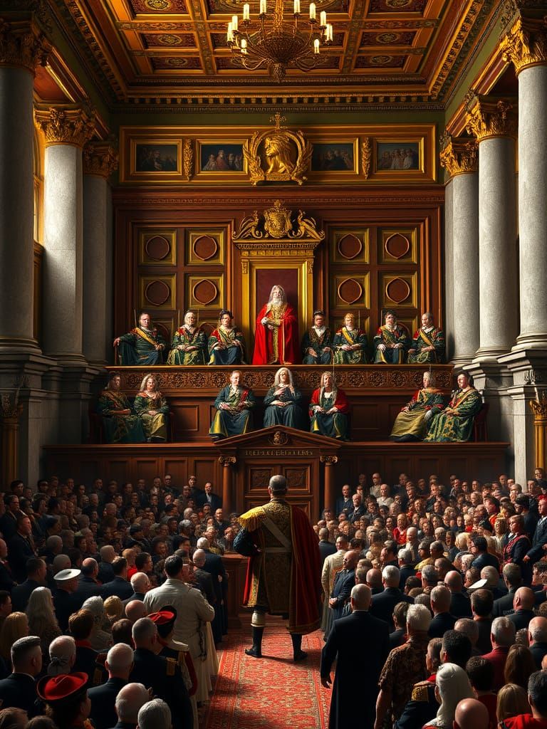 Imperious Judges Confront Army General in 17th Century Frenc...