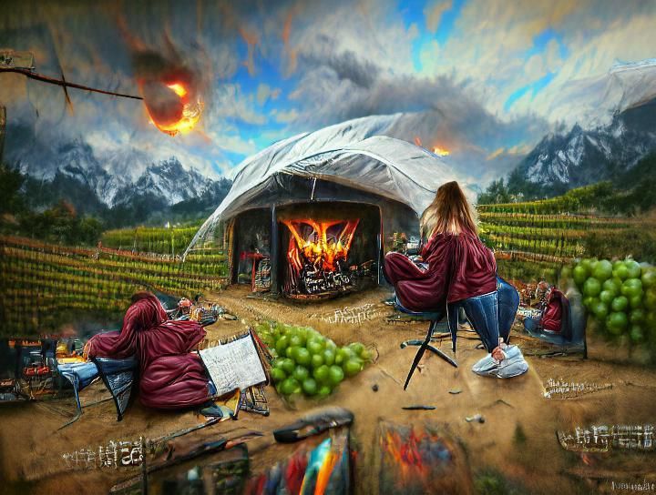 Essentials: Food, Shelter, and Comfort in Digital Art