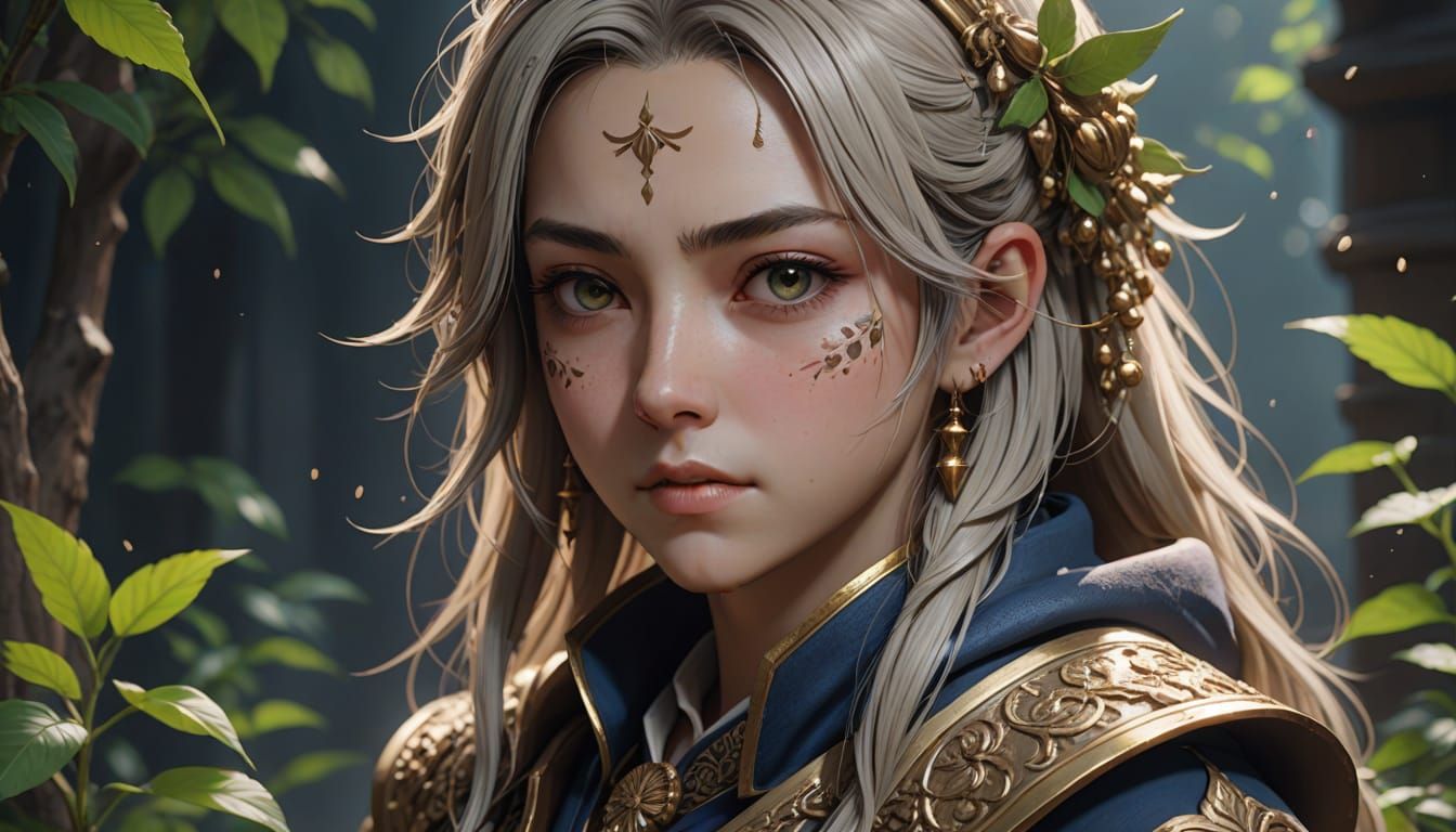 Detailed 3D Anime Art of Cardamom