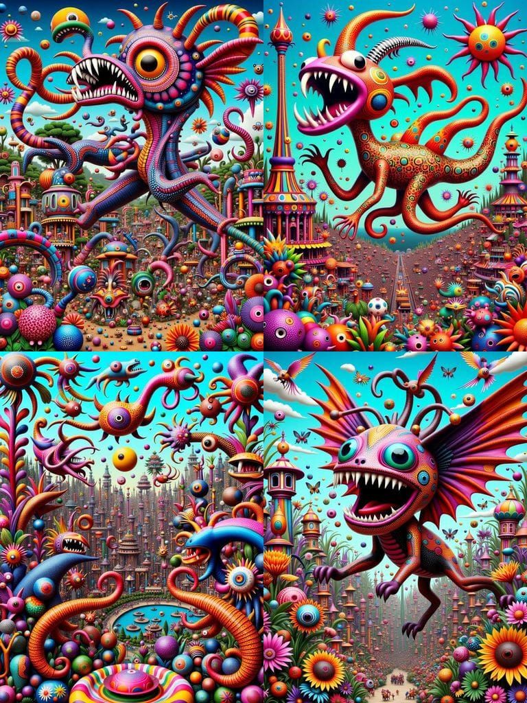 Alebrije Creatures