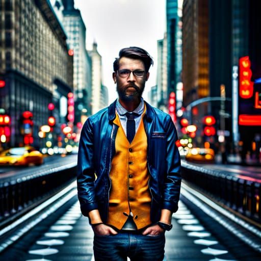 Hyperrealistic Portrait with Intricate Details in HDR