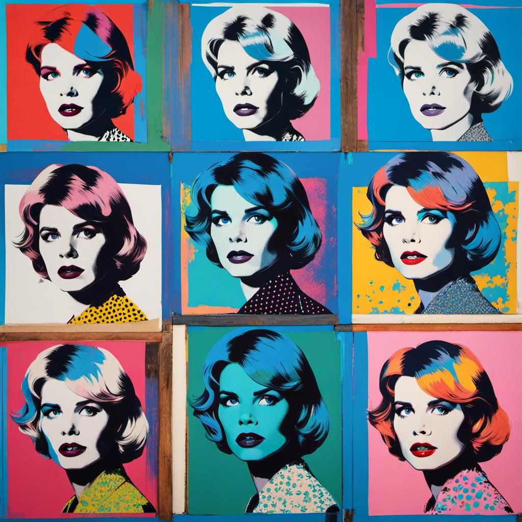 Pop Art Scren Printing