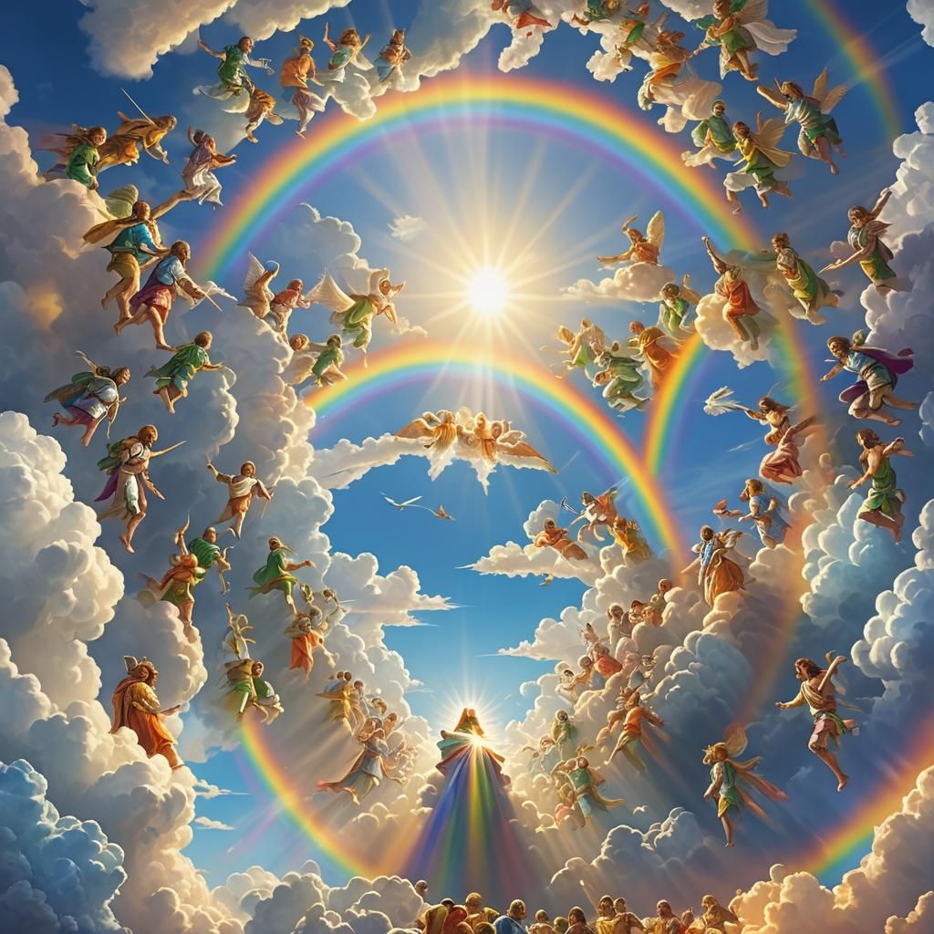 Rainbow Warriors Connecting Heaven to Earth