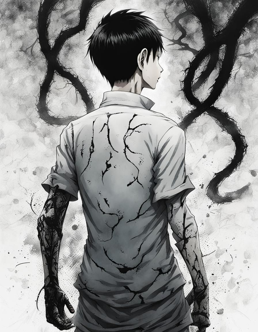 Ajin Character Digital Rendering