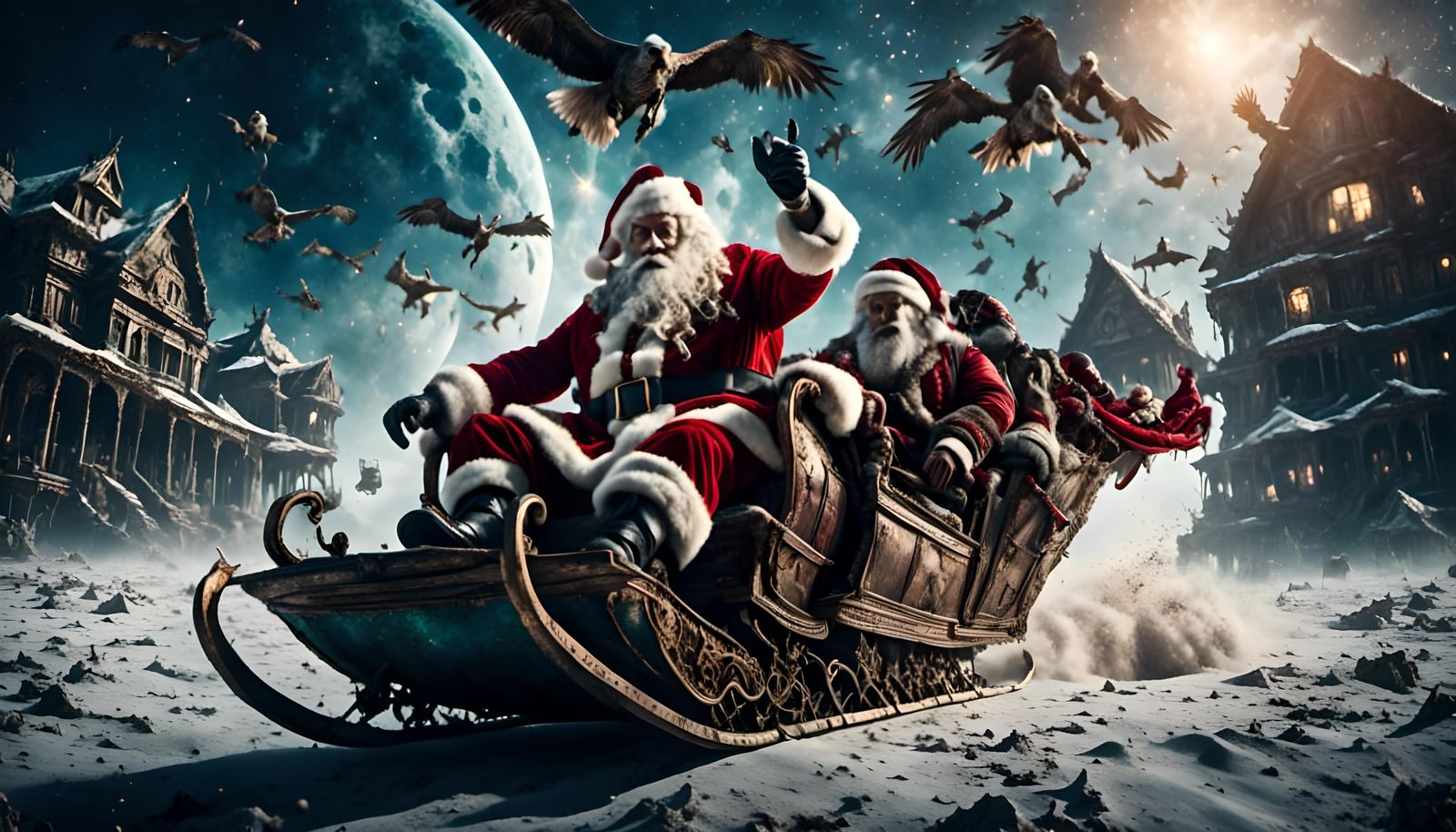 Santa‘s Gang on a ride