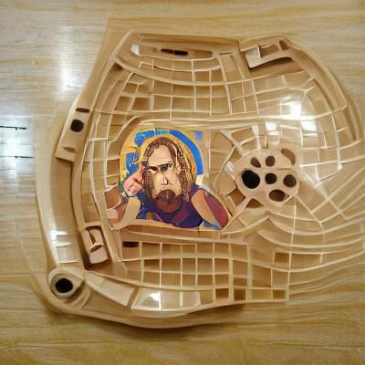 The Dude as Pantocrator: Digital Icon
