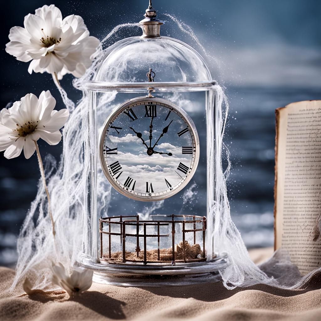 Surreal Sands of Time: A Theatrical Illusion