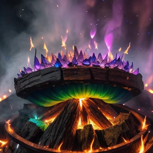 mystic topaz campfire