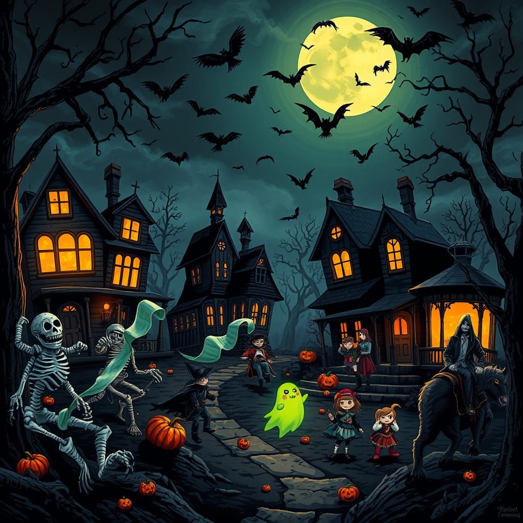 Twisted Halloween Night: Haunted Houses, Mummies, and Plasma...