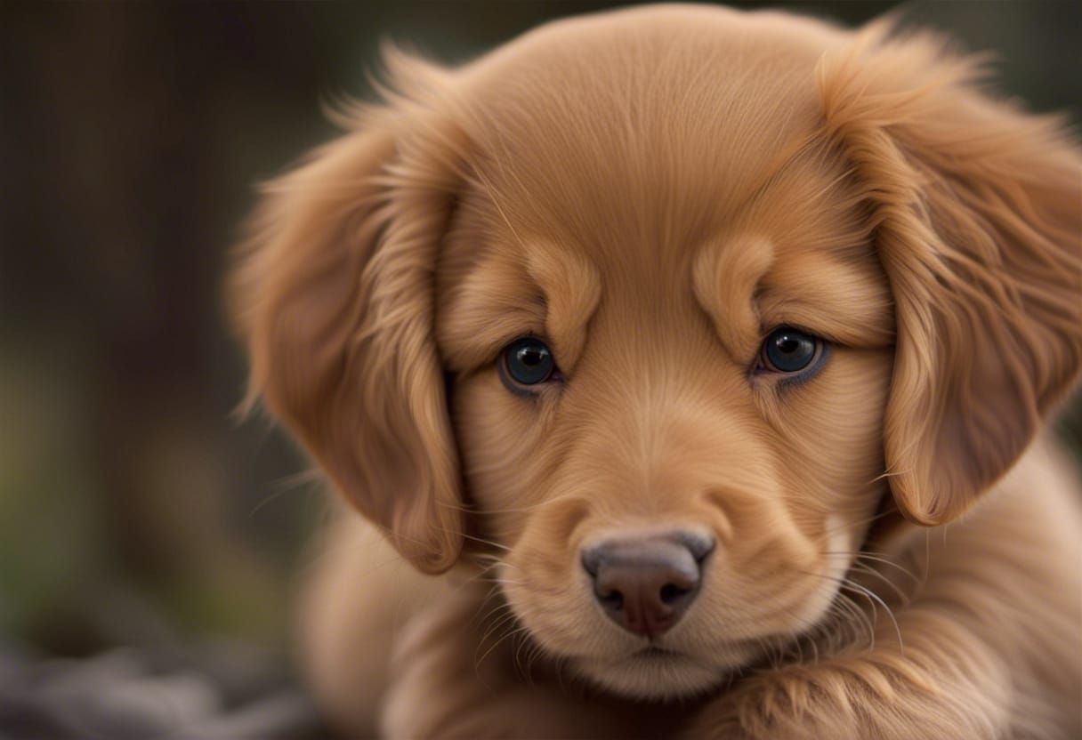 Cute Puppies Generated by AI