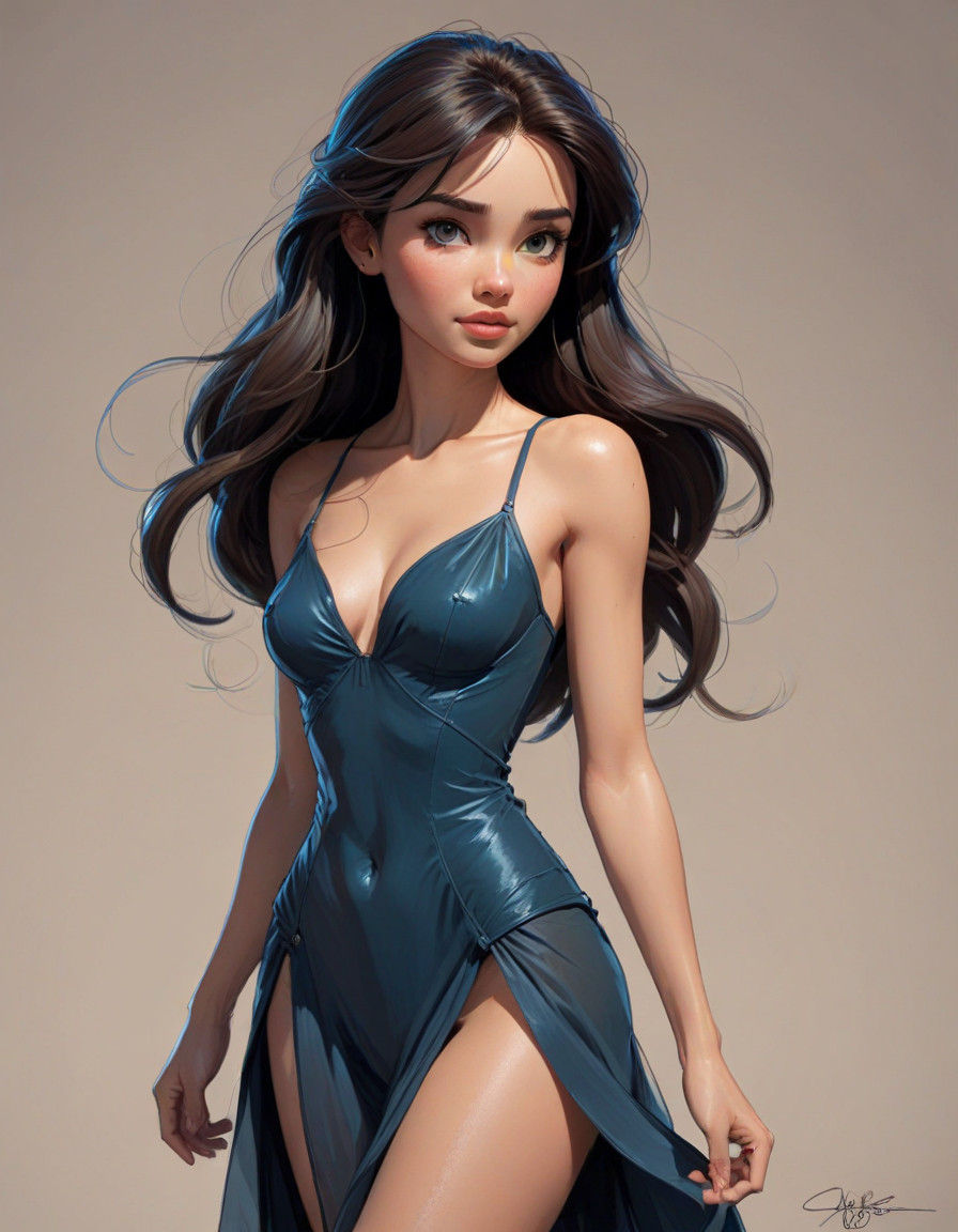 Sensual Mermaid Dances Across the Seabed