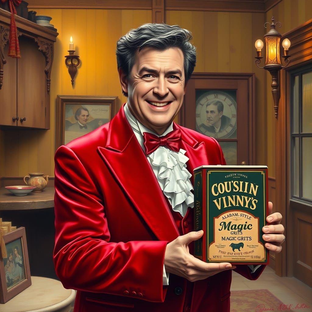 Joe Pesci Promotes Cousin Vinny's Magic Grits