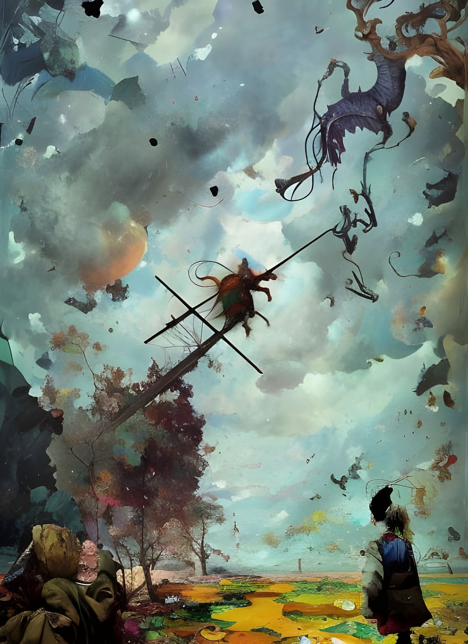 Knight Versus Dragon: Detailed Fantasy Art