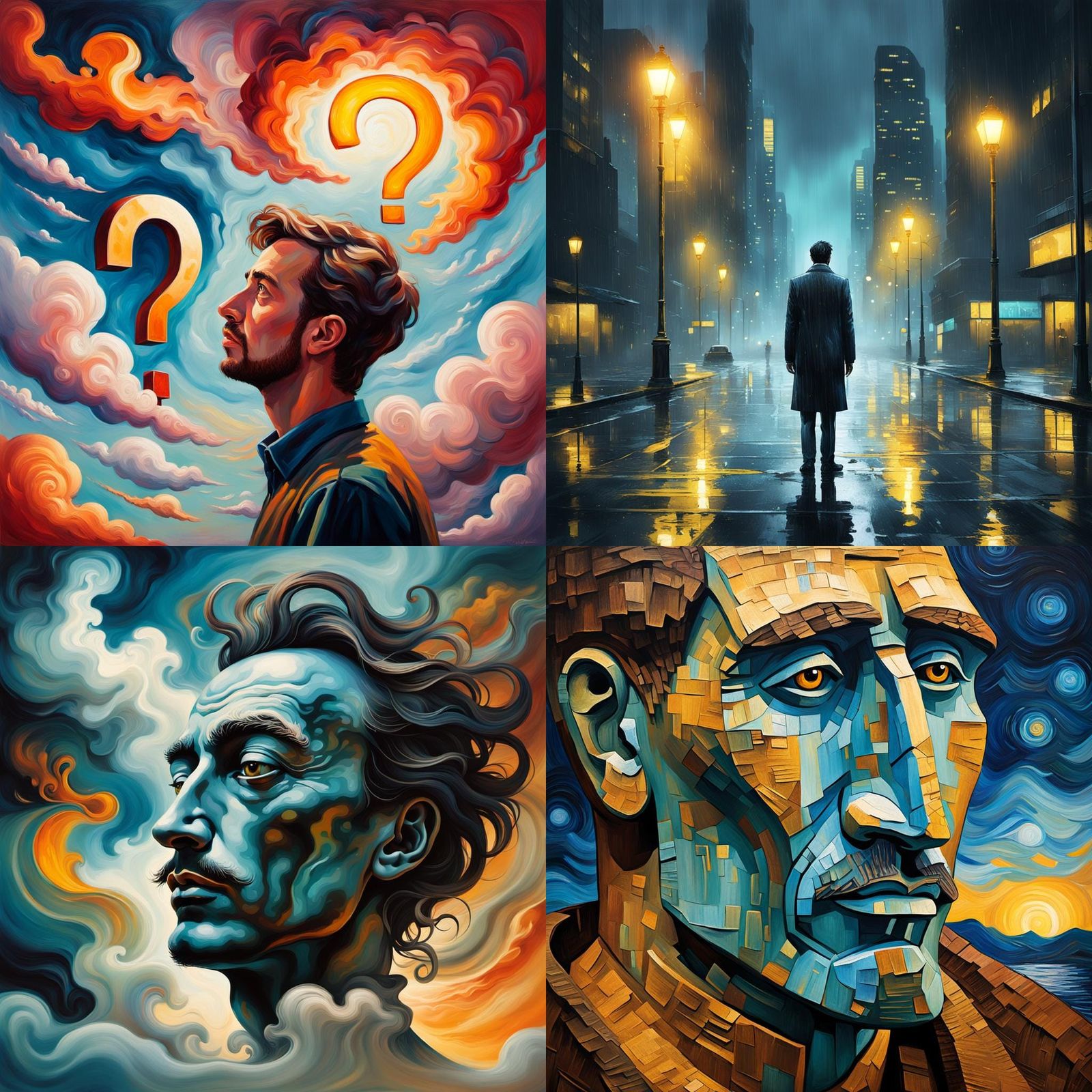 Abstract AI Interpretation of an Unanswerable Question