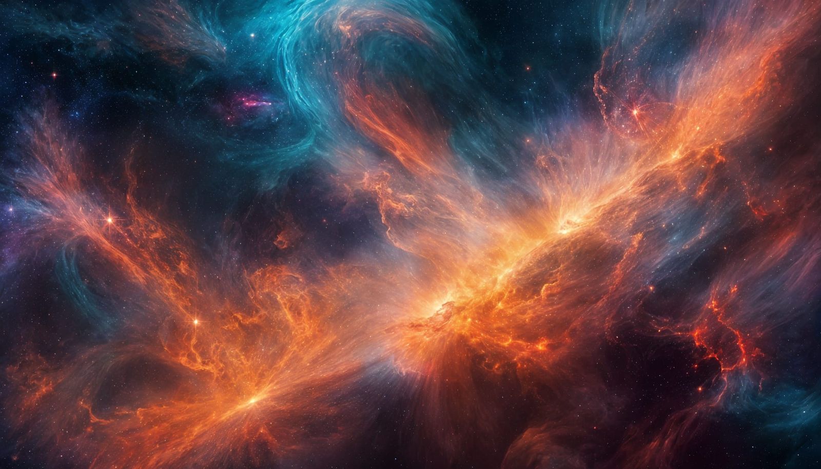 Glowing Nebula at the End of All Things