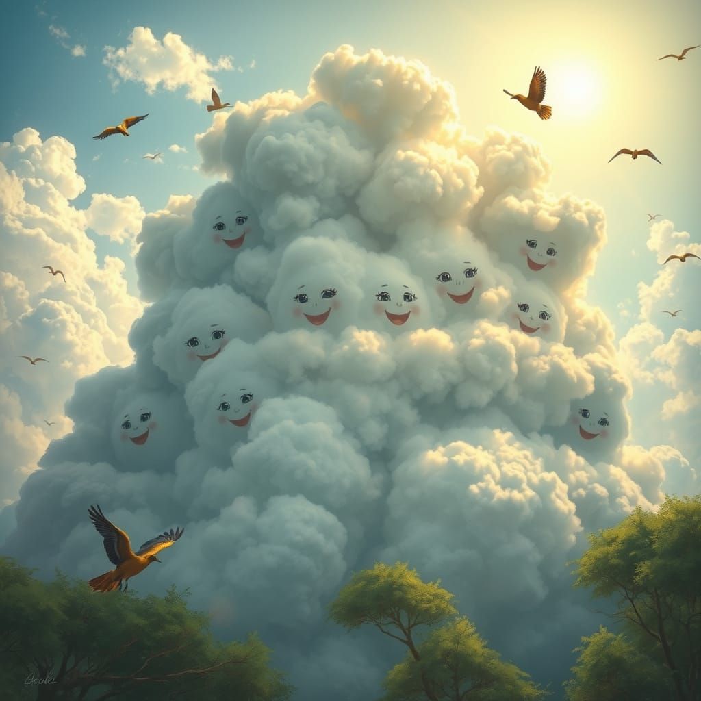 Cloud faces 2